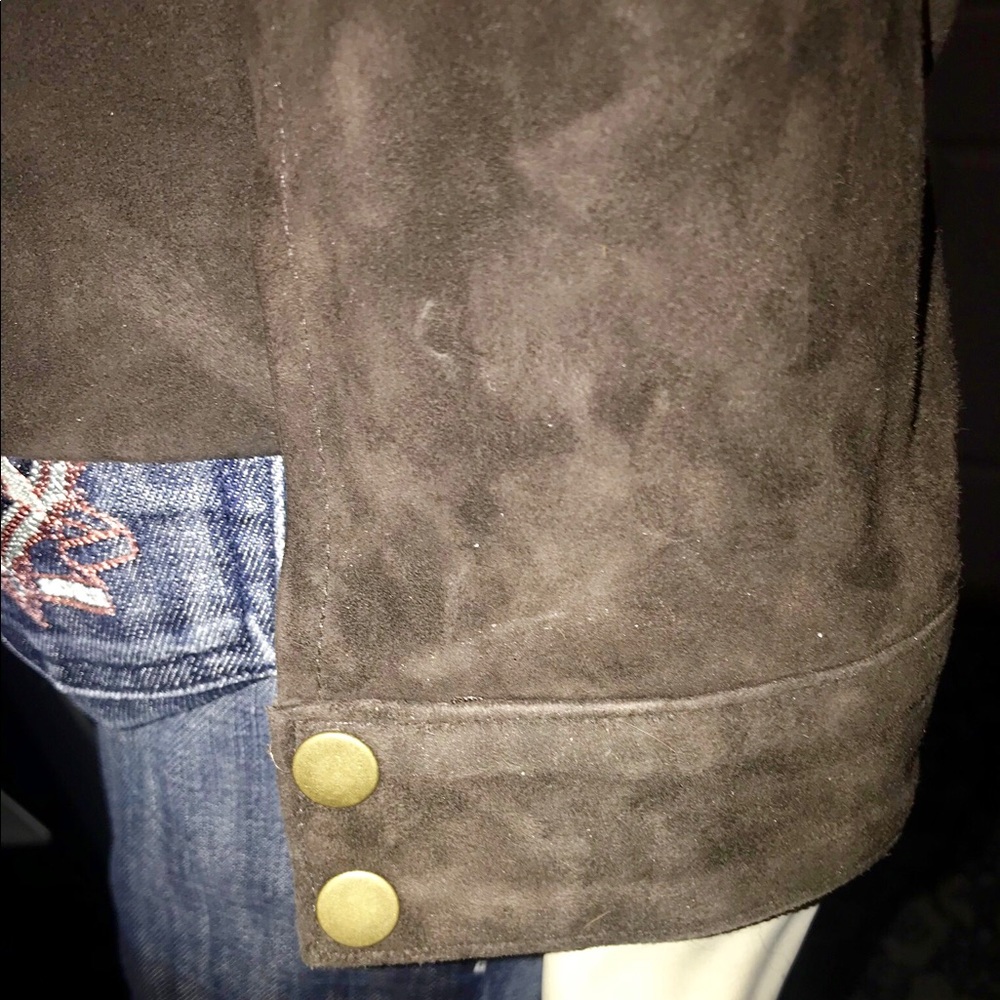 Suede Leather Jacket - image 2